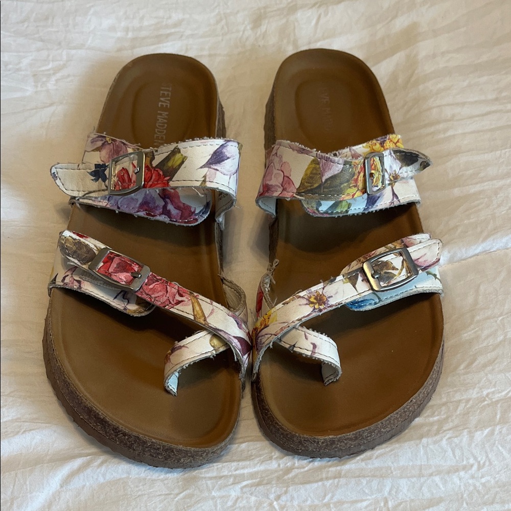 Floral Womens/kids Steve Madden Sandals